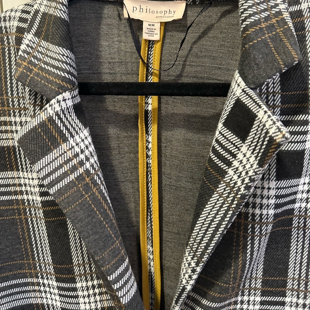 Plaid jacket - Picture 3 of 4